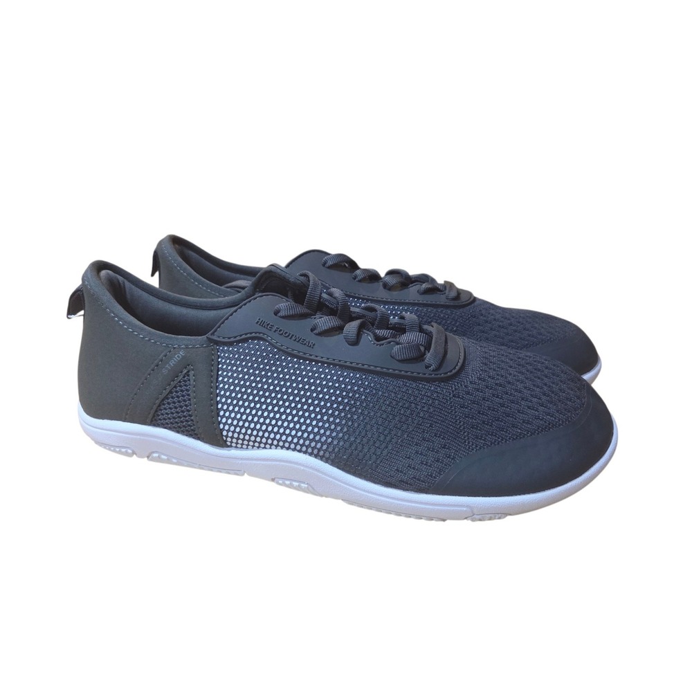 Hike Footwear HF Stride Sneakers Unisex W10 M8.5 Dark Grey NWT Barefoot Wide Toe